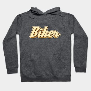 Biker typography Hoodie